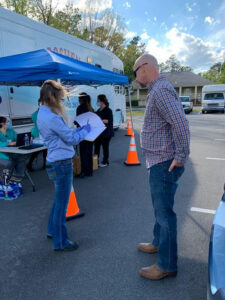 Photo of community members at an event