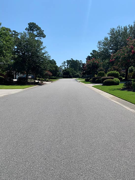 Photo of residential street in Firefly Meadow
