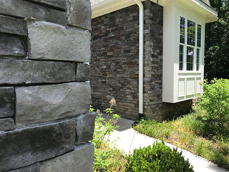 Photo of stonework at Maple Creek